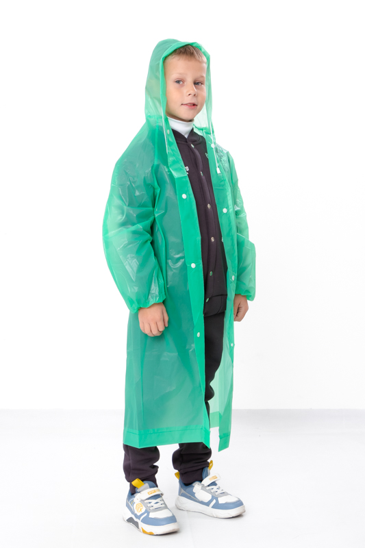 Дощовик дитячий з капюшоном